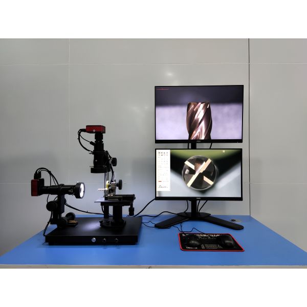 HD Measurement Camera Tool Inspect Microscope with Rotary Table