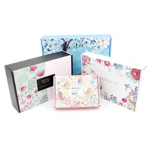 China Recyclable Embossed 200g C2S Corrugated Paper Box wholesale