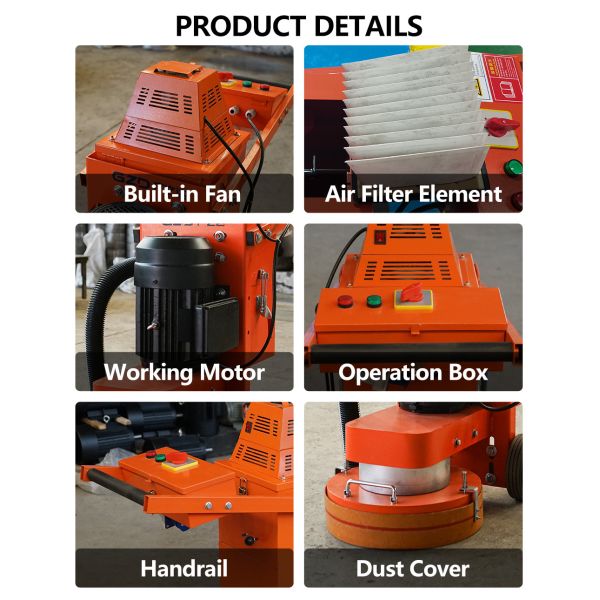 Concrete Grinding Machine Heavy-Duty Concrete Grinding Machine