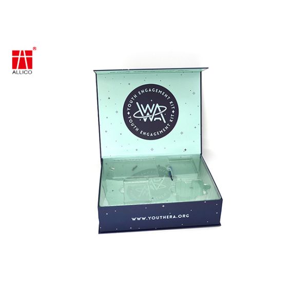 Folding Packaging Cardboard Boxes Magnetic Closure Gift Box Customized
