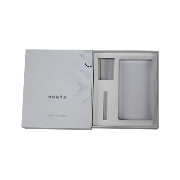 Embossing Corrugated Packaging Box , compact Cosmetic Paper Box