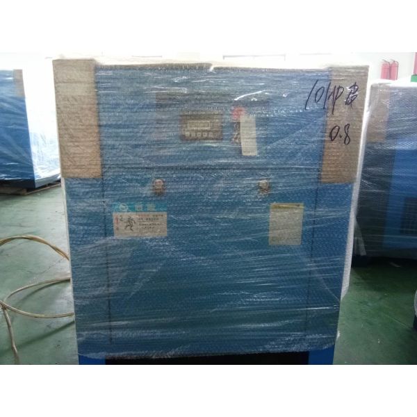 8bar Helical Screw Compressor 7.5 Kw 10L 214KGS Belt Driven Type