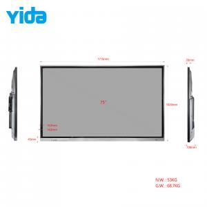 China Conference Interactive Whiteboard Digital Touch Panel Android 4K Pen Smart Board wholesale