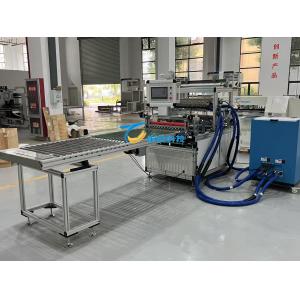 Buy cheap Full Auto Filter Production Equipment Gluing HEPA Pleating Machine 50HZ from wholesalers