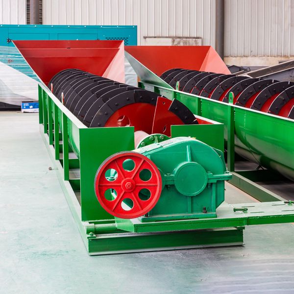 Customized Stainless Steel Spiral Sand Washer with 40-280 tons/hour Capacity for Efficient Gravel Washing