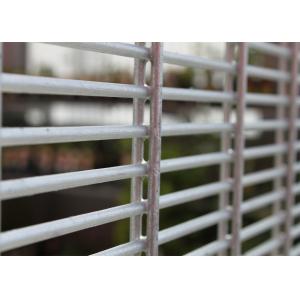 China welded security 358 fence,anti-climb fence PVC or Glavanized 358 security fence panel wholesale
