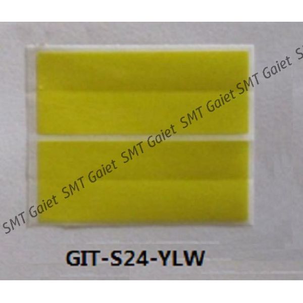 GIT-S24-YLW SMT Single Splice Tape For 24mm Belts 4 In 1 2000 PCS/Box