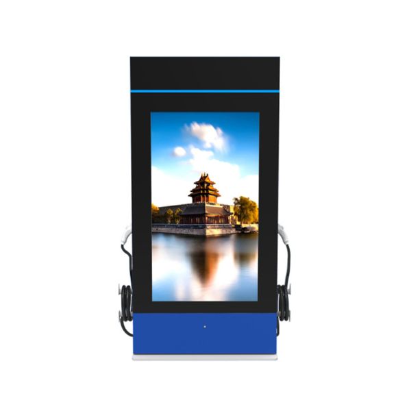 urhealth 55 inch LCD advertising display digital signage outdoor charging pile