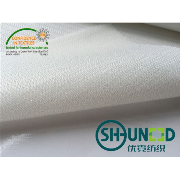 Interlining Micro - Dot Interlining Fabric Bleach White W1080D