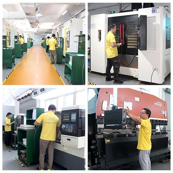 Al7075 T6 Mechanical Robot Parts 5 Axis CNC Machining Gear Parts