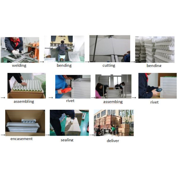 G4 Good Performance Ventilated Air Filter With Aluminum Alloy Frame