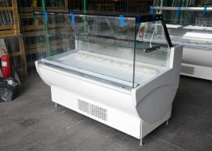 China 2m Slimline Delicatessen Refrigerated Serve Over Counter Fan Cooling wholesale