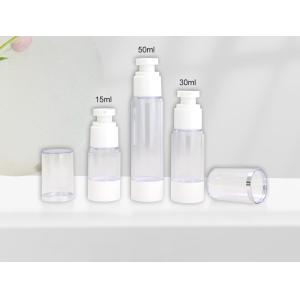 Buy cheap Skin Care Airless Pump Bottles 15ml 30ml 50ml Sustainable Packaging For Beauty from wholesalers