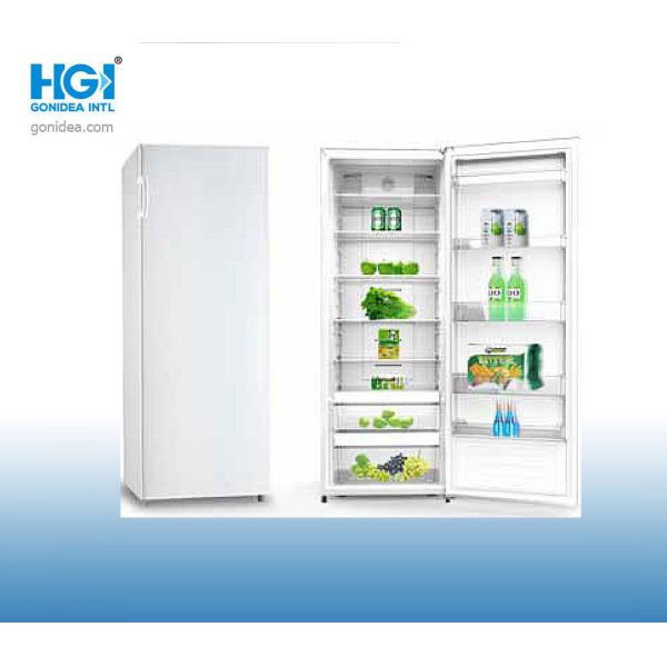 Manual Defrost Single Reversible Door Small Upright Fridge Larder Type