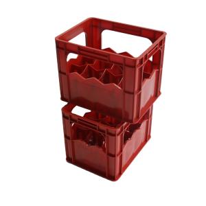 Stackable Beer Bottles Plastic Crates 12/24 Bottles Plastic Beer Crate 12