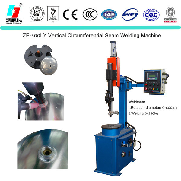 1kva 220V PLC Control Seam Welder Machine Circumferential Automatic Seam Welding Machine