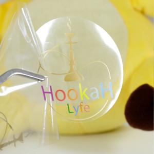 China Printing Transparent Clear Labels Waterproof Round Plastic Vinyl Stickers wholesale