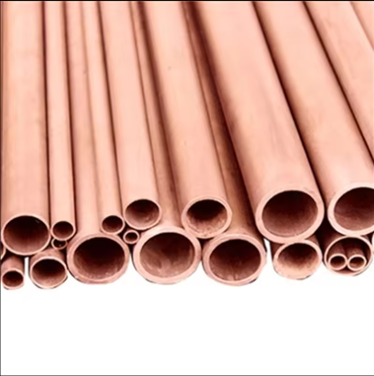 Seamless Tube Copper Nickel Alloy Tube Pipe Conditioning Copper Pipe 3/8 1/4 in Coil For Air