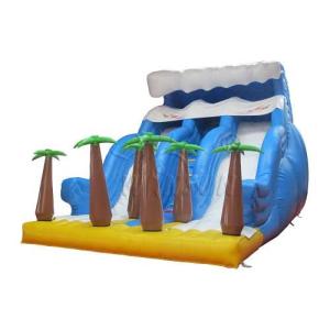 China Durable Commercial Inflatable Water Slides Tropical Rain Forest Themed wholesale