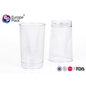 China PS Disposable Dessert Cups 135Ml Small Plastic Cups For Desserts wholesale