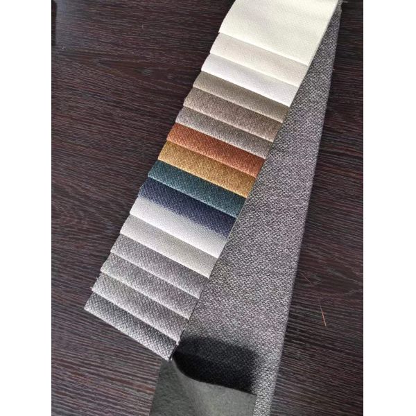 Upholstery Woven Soft Linen Fabric Linen Jacquard Fabric With Anti Pill Feature