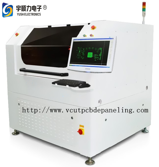 China Intelligent High speed UV Drilling Laser Depaneling Machine for PWB , PCB Laser Cutter wholesale
