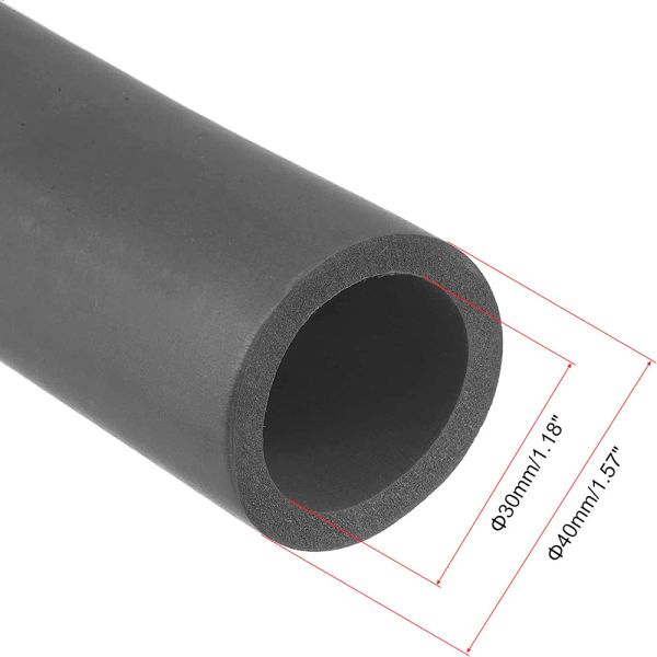 Tensile Strength 3.0-5.0 MPa Pre Slit Foam Pipe Insulation Tube for Doors and