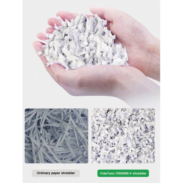 Electricity Operated 10 Sheets Cross Cut Office Shredder for Secure Document Disposal