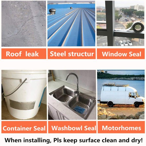 15cm Width Self Adhesive Bitumen Waterproof Membrane Sheet For Construction