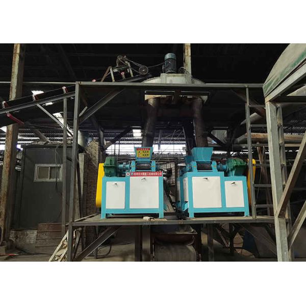 Double Roller Extrusion Granulator Complete Zinc Sulfate Granule Production Line