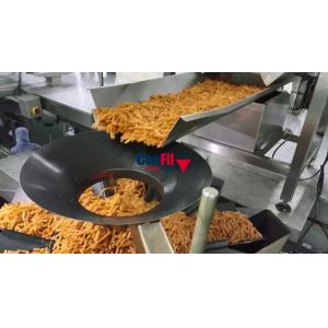 China 200 Gram Sticky Snack Food Packaging Machine With Multihead Weigher Filling wholesale