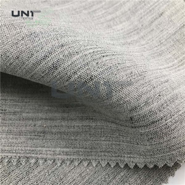 Suits Garment Interfacing Elastic Adhesive Woven Woolen Fabric