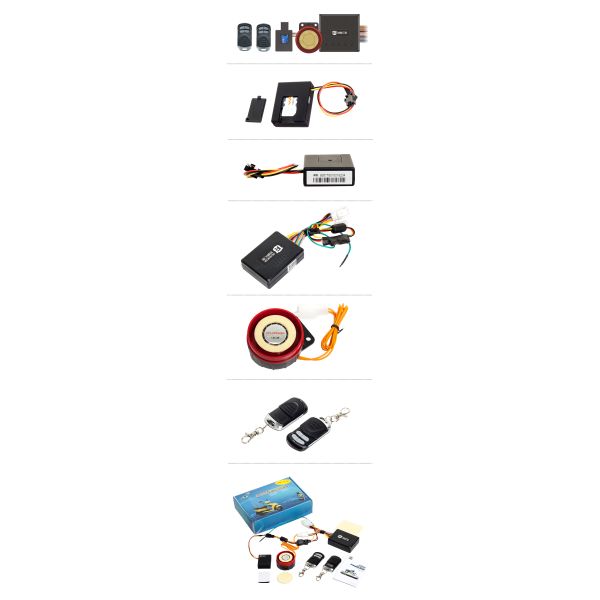 RF-V12 gsm tracker and motorcycle alarm security system 2 two way anti-theft alarm