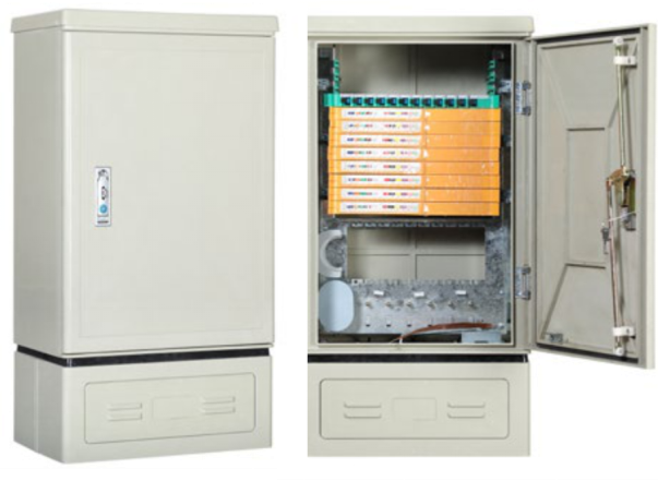 ZC0CC-F96-2F Fiber Optical Cross Connect Cabinet FTTH SMC 96F Capacity Cross Connect Cabinet SC FC Connector Type