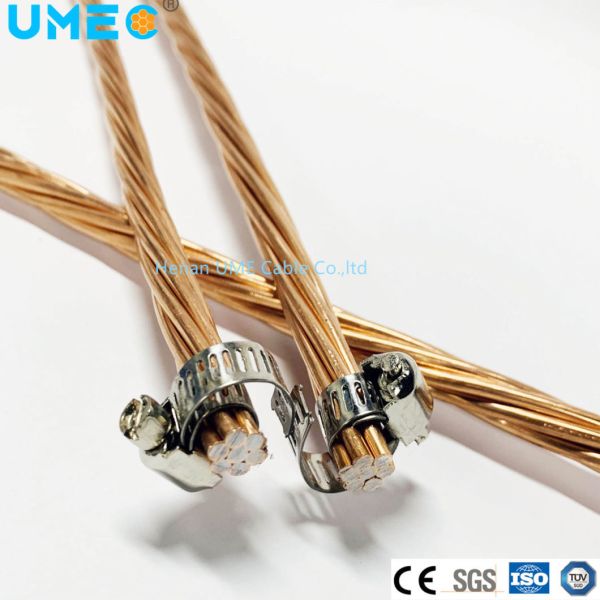 Original CCS Wire Power Transmission with Bare Insulating Material and 15% Conductivity
