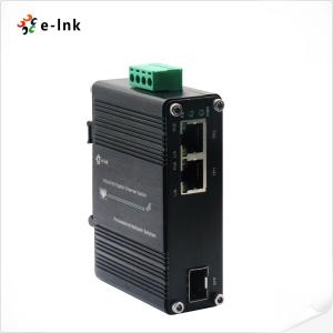 China IEEE 802.3bt PoE++ Media Converter SFP Fiber Industrial Grade on sale