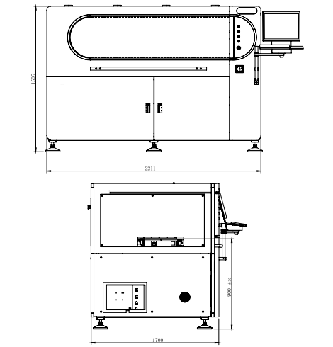 Fully Automatic High Precision Visual Printer For Mini LED