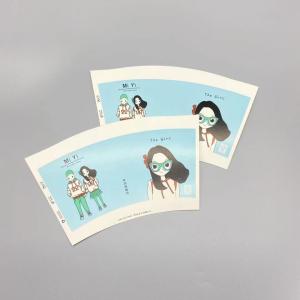 China Single PE 7oz Paper Cup Fan 190gsm wholesale