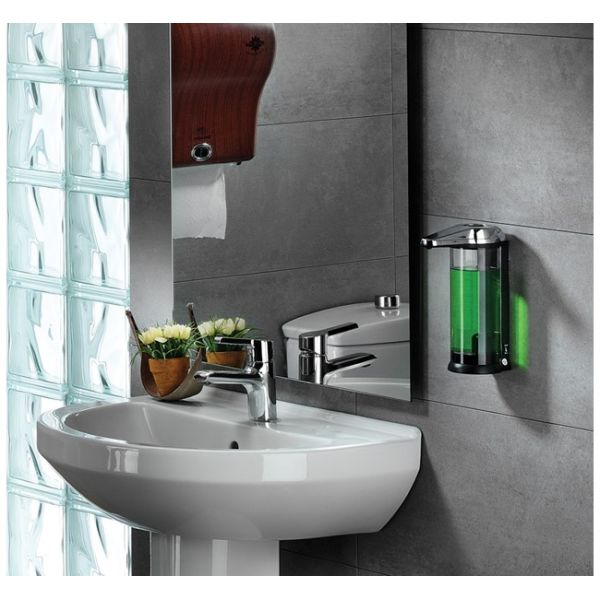 17oz Chrome Automatic Soap Dispenser