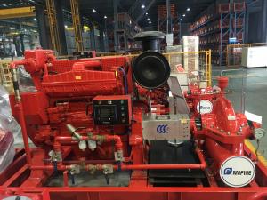 China High Speed EDJ Split Case Fire Pump For Thermal Power Plants 500gpm on sale