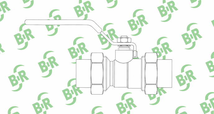 PN16 Telfon Sealing Brass Ball Valves Level Hand PPR Ball Valves 1/2 - 4 Inch 320g