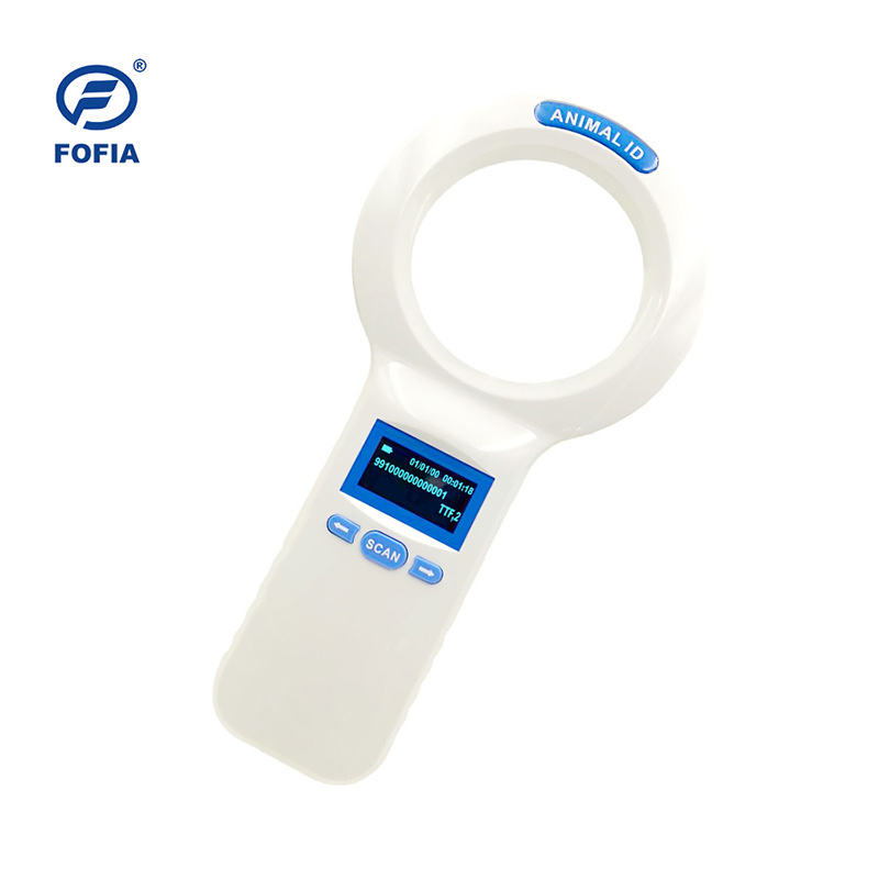 Portable Animal ID Reader FDX-B Animal RFID Pet Microchip Scanner Reader Far Reading Distance